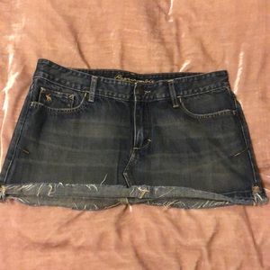 Abercrombie jean skirt